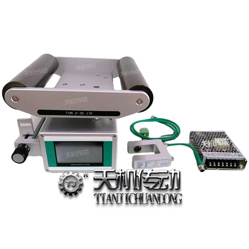 面對口罩物料跑偏，可使用糾偏一體機